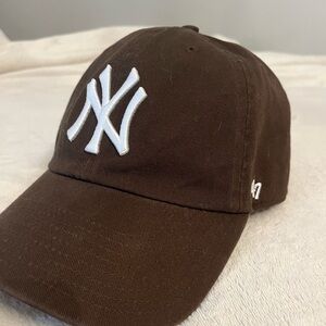 New York Yankee Brown Hat